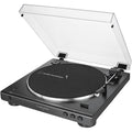 Audio Technica AT-LP60XBT Fully Automatic Wireless Belt-Drive Stereo Turntable, Black