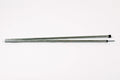Stainless steel chopsticks, silver color, reusable, perfect for Asian cuisine dining.