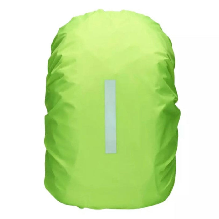 Luminous yellow waterproof backpack cover for 45L backpacks by 9eight5, protecting gear from rain and moisture.