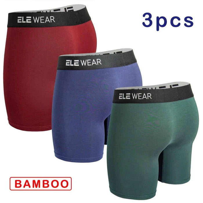 Bamboo men's sports underwear, moisture-wicking boxer briefs for men, comfortable and breathable athletic underwear by ShopHub NZ