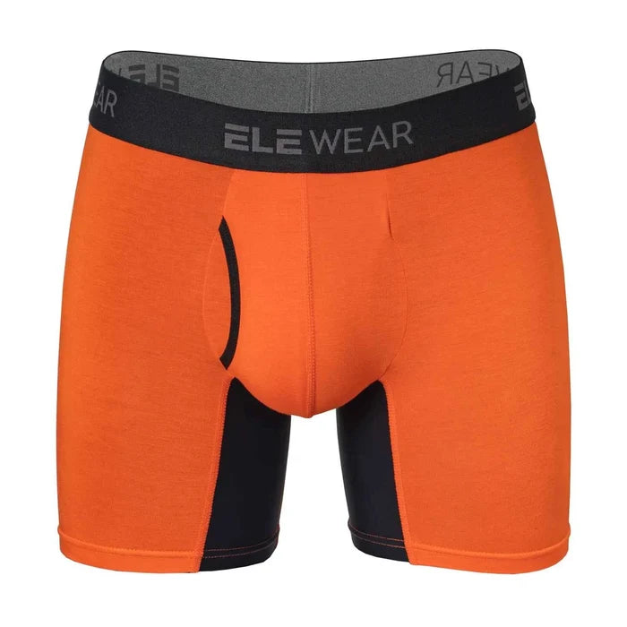 Bamboo men's breathable boxer shorts in plus size, comfortable men's underwear with stretchy waistband, ShopHub NZ product image.