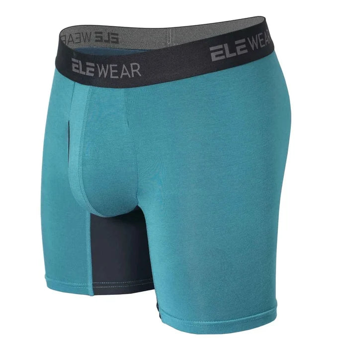 Breathable bamboo men's boxer shorts in plus size, comfortable underwear from ShopHub NZ, featuring a soft, natural fabric.