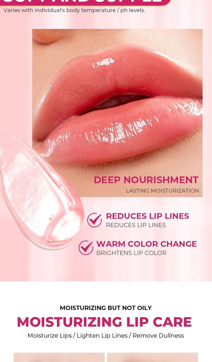 Beauty Glazed Bear Moisturising Lipstick in makeup, featuring a cute bear design and rich, hydrating color for lips.