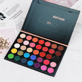 Beauty Glazed 35-color eyeshadow palette with a variety of vibrant and neutral shades for versatile makeup looks.