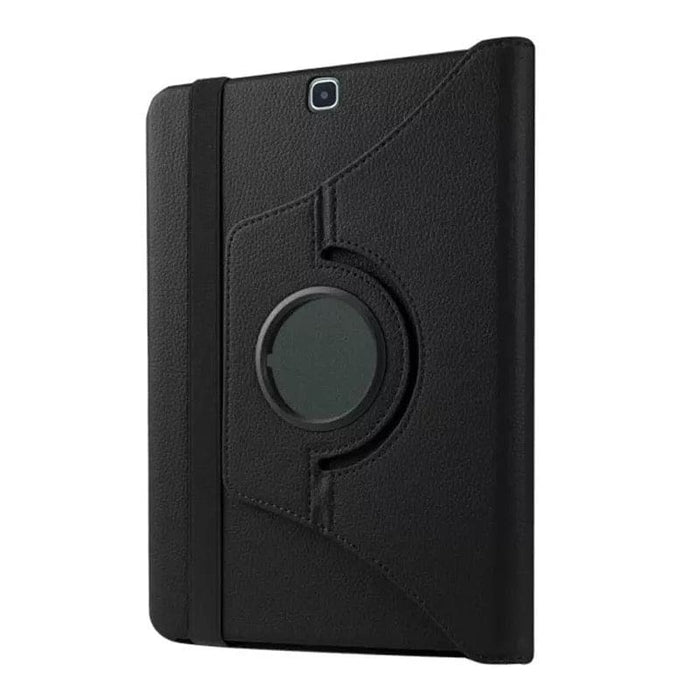 Black protective cover for Samsung Galaxy Tab S2 9.7 inch T810/T815 by 9eight5, showcasing the case fitted on the tablet.