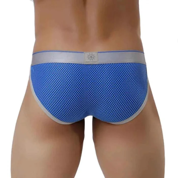 Men's briefs from ShopHub NZ, sexy high fork low-waist underwear with a sleek design and comfortable fit.