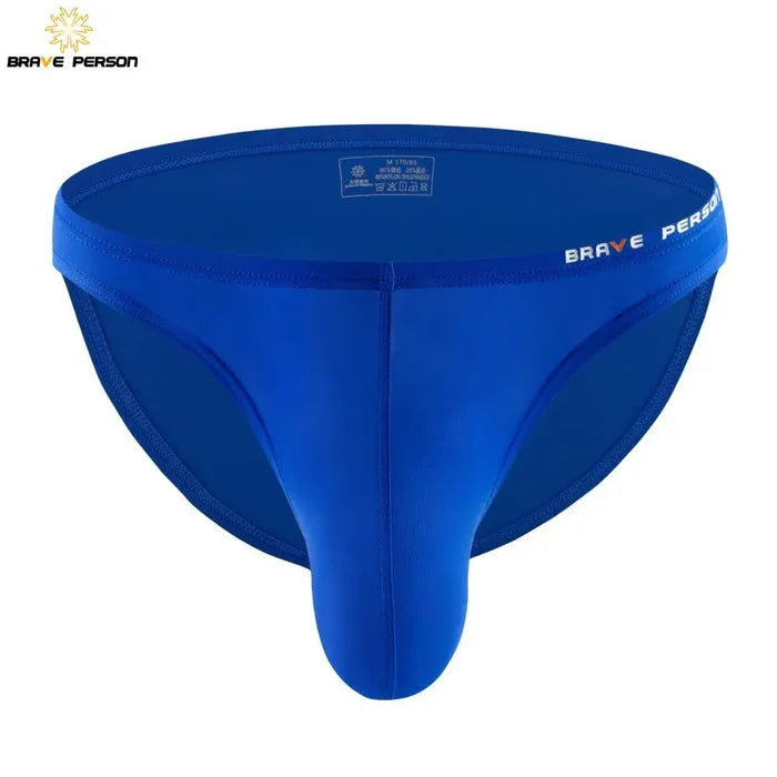 Men's briefs by ShopHub NZ featuring a bold pouch design for a comfortable fit and modern style in men's underwear.