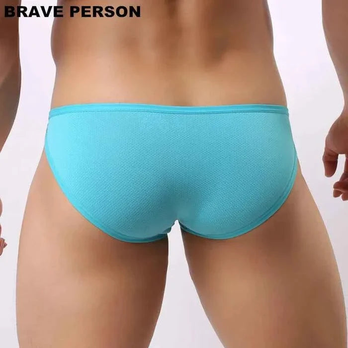 Men's sexy fashion briefs by ShopHub NZ featuring side metal buckle, stylish design, and comfortable fit.