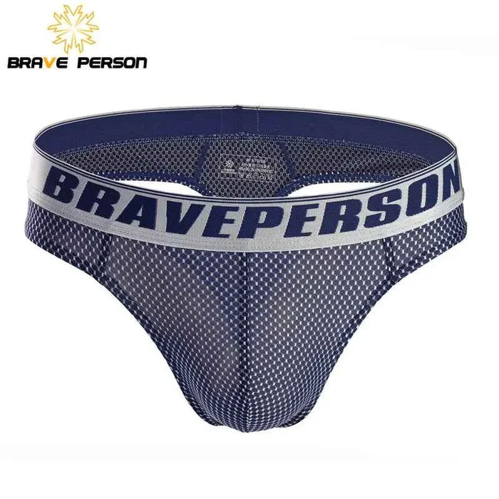 Men's low-waist bikini briefs by ShopHub NZ, sexy men's underwear in size S-XL, featuring a snug fit and stylish design.