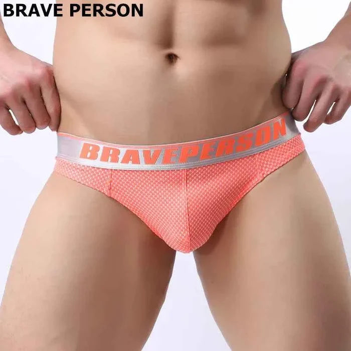 Men's sexy low-waist bikini briefs from ShopHub NZ, available in small to extra-large, featuring a comfortable fit and stylish design.