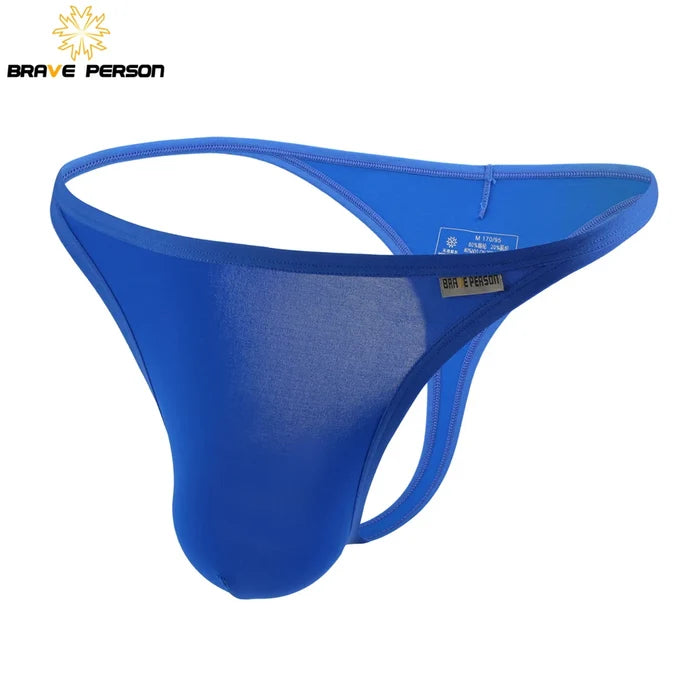 Men's breathable low waist briefs by ShopHub NZ, featuring a sexy, fashionable design and comfortable fit.