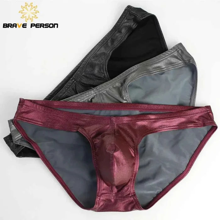 Men's low-waist briefs by ShopHub NZ featuring a sexy, fitted design and comfortable fabric, ideal for everyday wear.