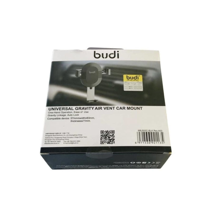 9eight5 Budi Phone Holder for phone and tablet accessories, showing a sleek, adjustable stand with a modern design.