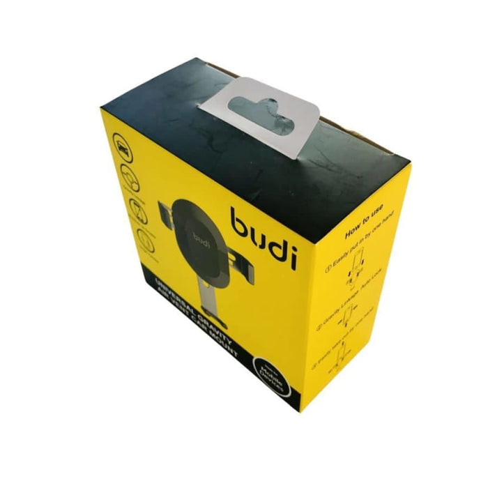 9eight5 Budi Phone Holder for tablets and smartphones, adjustable stand with ergonomic design and secure grip.