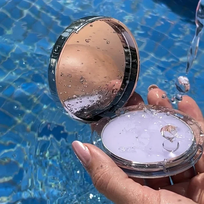 Candy Bella Violet Cream to Powder makeup in a compact with violet-colored product visible inside, by ShopHub NZ.