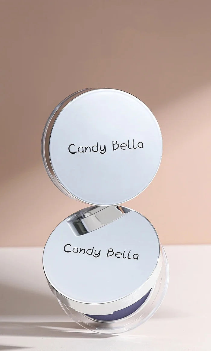Violet cream-to-powder makeup by ShopHub NZ, featuring a sleek compact with violet-colored cream and powder finish.