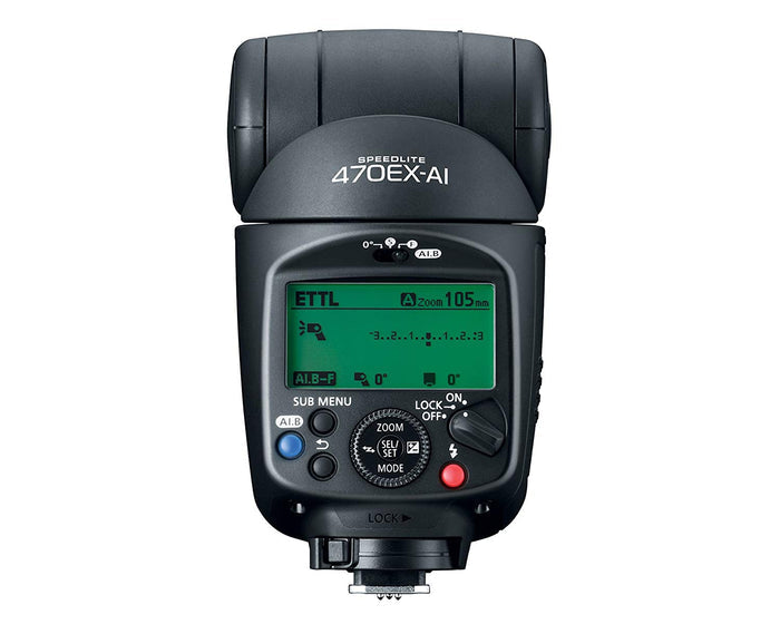 Canon Speedlite 470EX-AI DSLR Flash with Intelligent Bounce