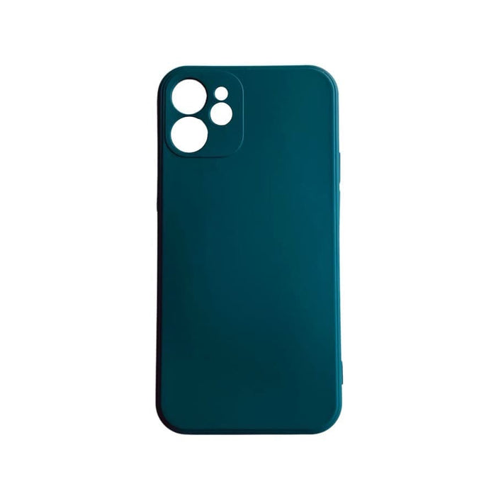 Green iPhone 12 Mini case by 9eight5, slim protective phone case for 5.4-inch iPhone 12 Mini with precise cutouts.