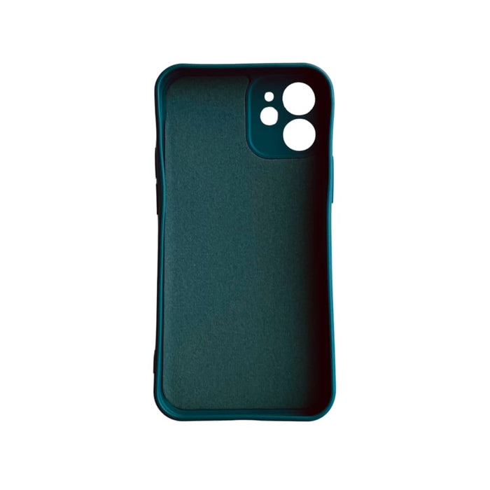 Green 9eight5 iPhone 12 Mini case in a slim, protective design for 5.4-inch iPhone 12 Mini models.
