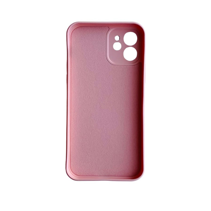 Pink 9eight5 iPhone 12/iPhone 12 Pro case in a protective design for 6.1-inch smartphones.