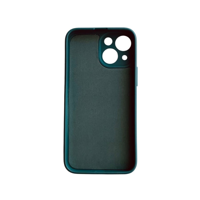 Green 9eight5 iPhone 13 Mini case in a slim, protective design for the 5.4-inch model showing textured surface.
