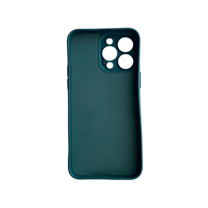 Green 9eight5 phone case for iPhone 14 Pro Max (6.7-inch), durable protective cover with precise cutouts and sleek design