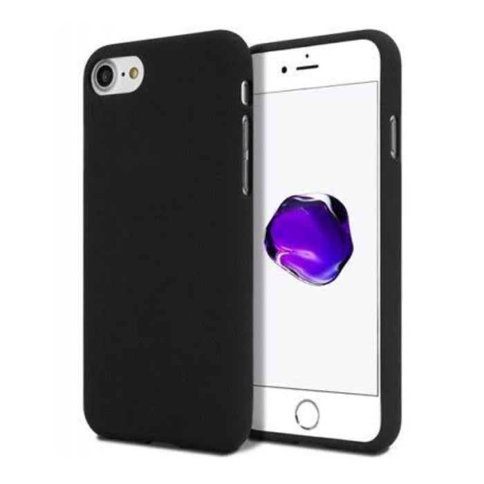 Black Goospery case for iPhone SE (3rd and 2nd generation), 9eight5 phone case with durable protective design.