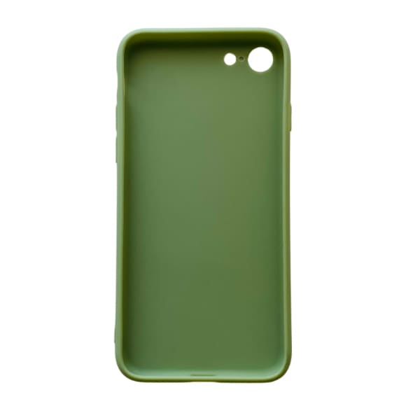 Light green 9eight5 iPhone SE (3rd/2nd Gen) phone case showing the slim protective design and textured surface.