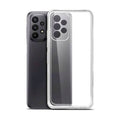 Clear 9eight5 phone case for Samsung Galaxy A23, slim protective cover with precise cutouts and stylish design.
