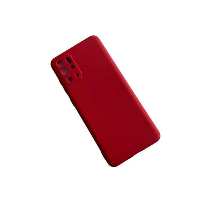 Black 9eight5 phone case for Samsung Galaxy S20 Plus with slim design and textured grip, protecting the back and sides of the device.
