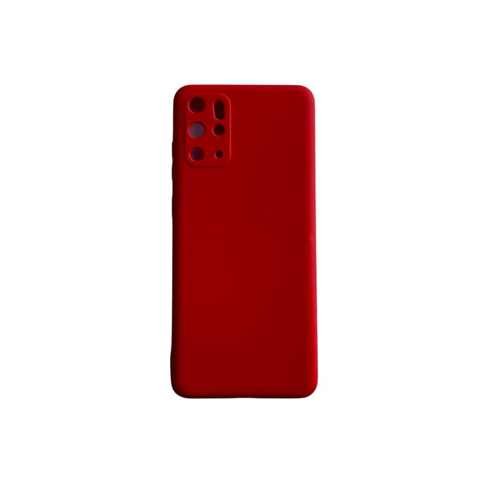 Slim black 9eight5 phone case for Samsung Galaxy S20 Plus, protective cover with precise cutouts and textured finish.