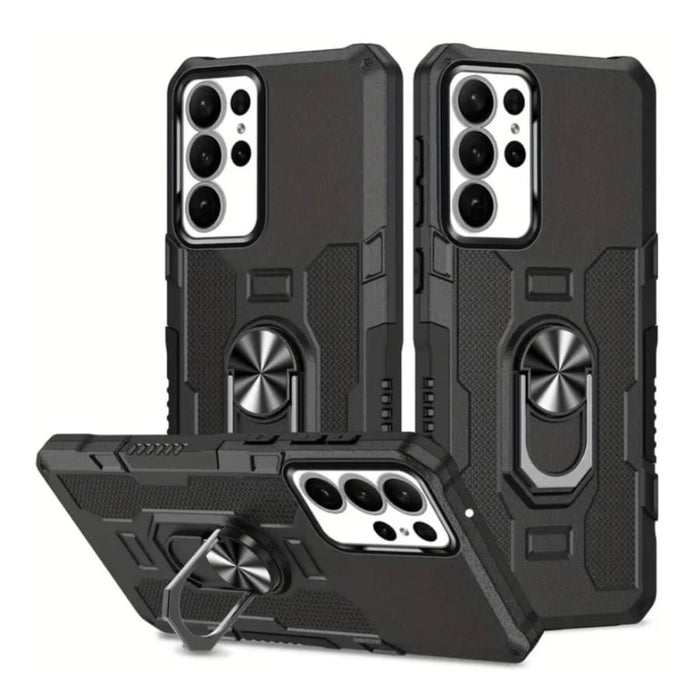 Black Samsung Galaxy S23 FE phone case by 9eight5 with a slim protective design.