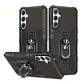 Black Samsung Galaxy S24 phone case by 9eight5, protective and sleek, with a smooth finish and precise cutouts.