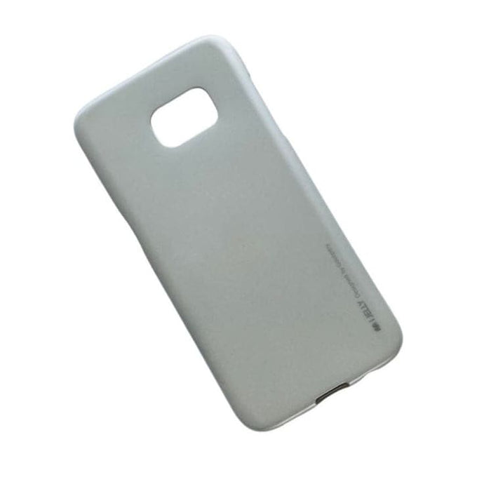 Black 9eight5 case for Samsung Galaxy S7 Edge smartphone, showing protective design and textured surface.