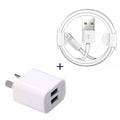 9eight5 iPhone charger cable 1m with wall plug for NZ/AUS, USB charging accessories for Apple devices