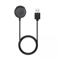 Black 1m USB-C to Micro USB charger cable for LG W7 (W315) SmartWatch, compatible with That Watch Shop brand.