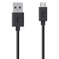Black 1-meter Xiaomi charger cable with USB-A to micro-USB connector, compatible with Xiaomi phones and electronic devices.