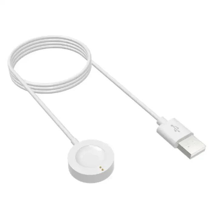 Habicare TWS charger dock for Fossil Gen 4/5/6 and Michael Kors smartwatches, compact charging station with sleek design.