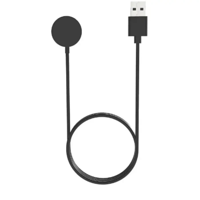 Habicare TWS charger dock for Fossil Gen 4/5/6 and Michael Kors smartwatches, compact charging station with sleek design.