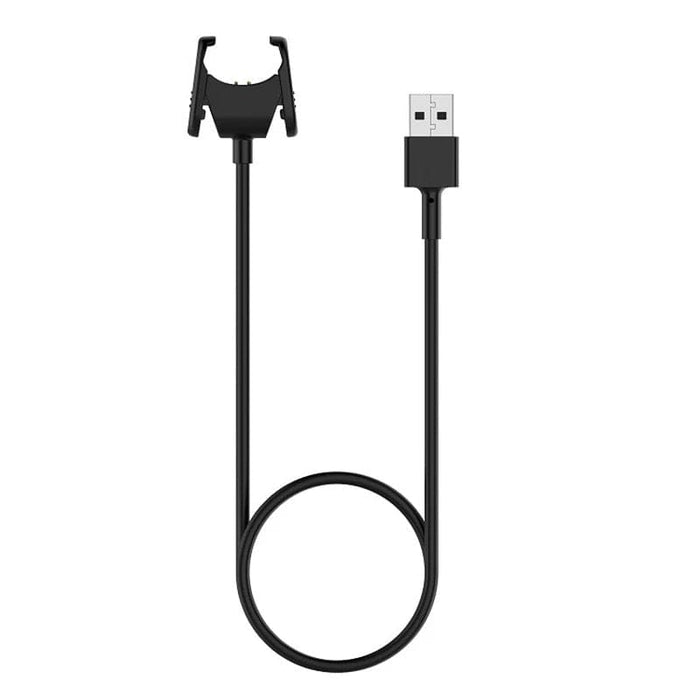 Fitbit Charge 3/4 charger with USB cable and magnetic connector, compatible with Fitbit Charge 3 and 4 devices.