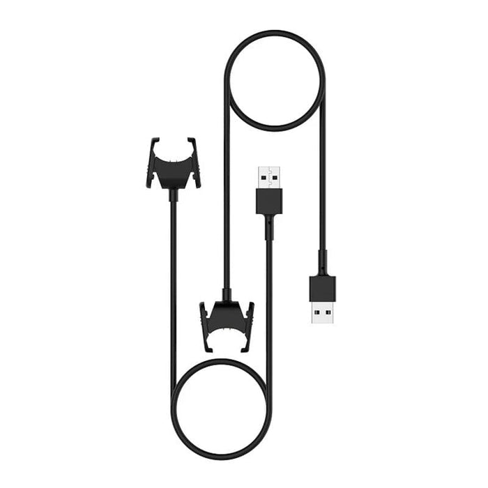 Fitbit Charge 3/4 charger by That Watch Shop showing a compact charging cable for Fitbit fitness tracker.