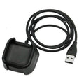 Fitbit Versa 1 charger with magnetic connector, compatible with Fitbit Versa 1 smartwatch for easy charging.