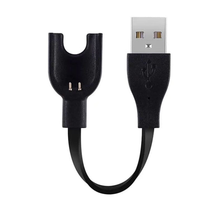 Xiaomi Mi Band 3 charger from That Watch Shop showing a compact magnetic charging cable for fitness band.