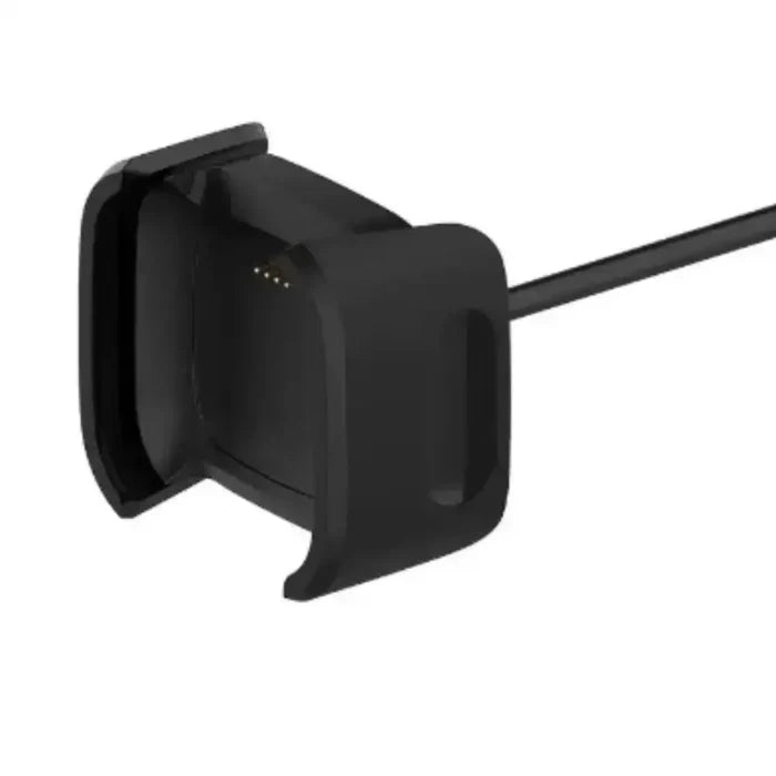 Habicare TWS charging cradle for Fitbit Versa 1 and Versa 2 smartwatches, with a sleek design and secure fit.