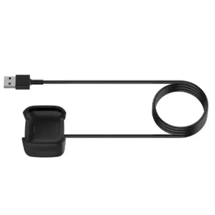 Habicare TWS charging cradle for Fitbit Versa 1 and Versa 2 smartwatch, designed for easy charging and secure fit.