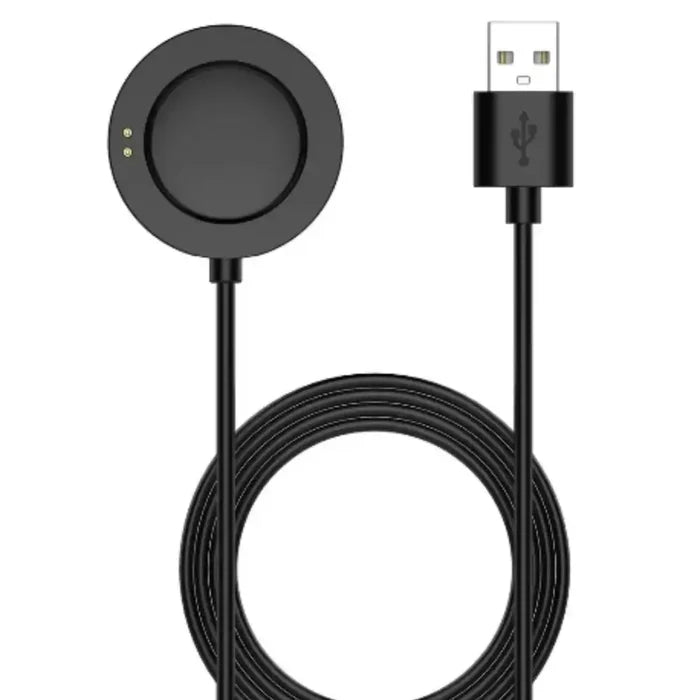 Habicare wireless charging holder dock for Xiaomi Mi Watch 2 Pro, S3, and S2, designed for fast wireless charging.