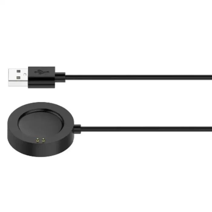 Habicare fast wireless charging holder dock for Xiaomi Mi Watch 2 Pro, S3, S2 TWS smartwatch, securely holds and charges the device.