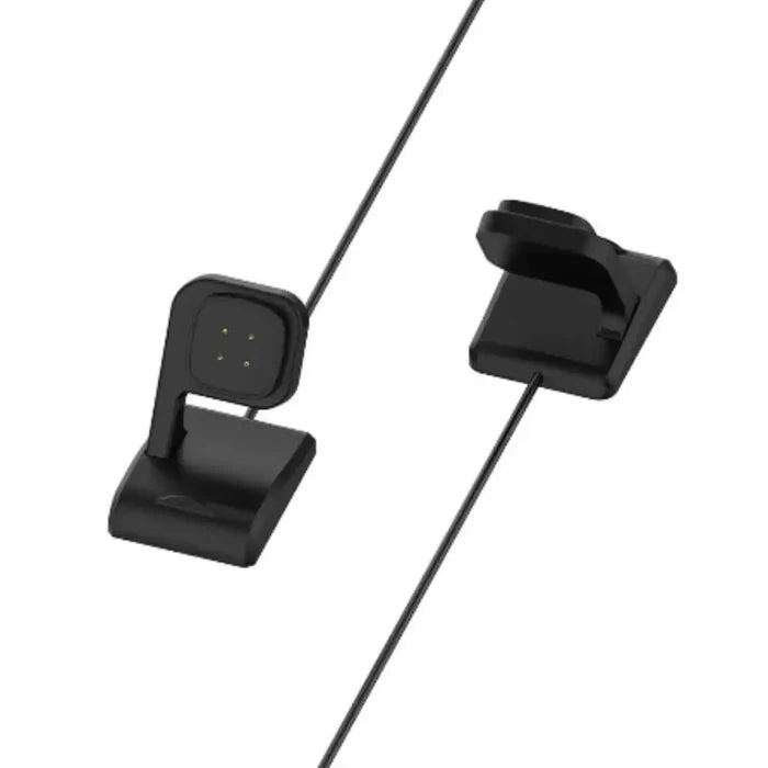 Habicare TWS charging station for Fitbit Sense and Versa smartwatches, with multiple charging slots and sleek design.