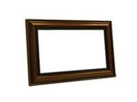 Chief Manufacturing, Inc. DFK-32P 32" Decorative Frame, Dark Pecan