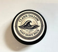 Clann Tallow post shave balm container on a light background